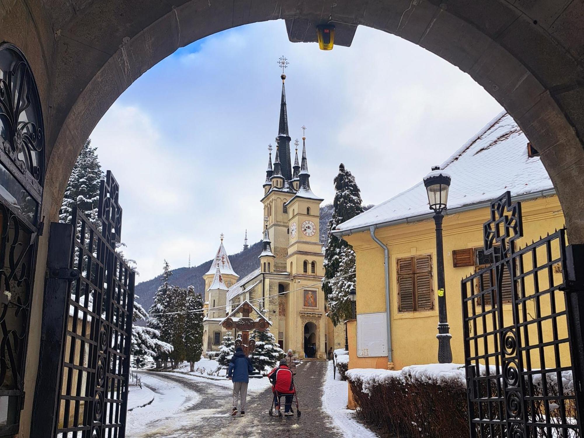 Apartamento Casa Ileana Centrul Vechi Braşov Exterior foto